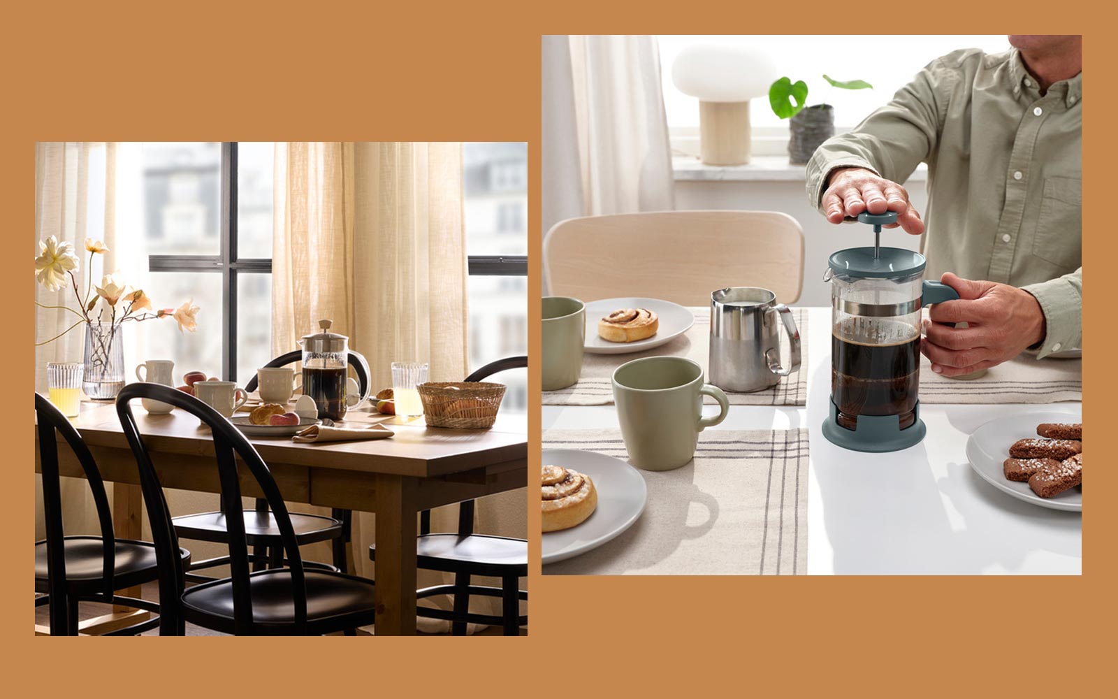 قهوه با فرنچ پرس