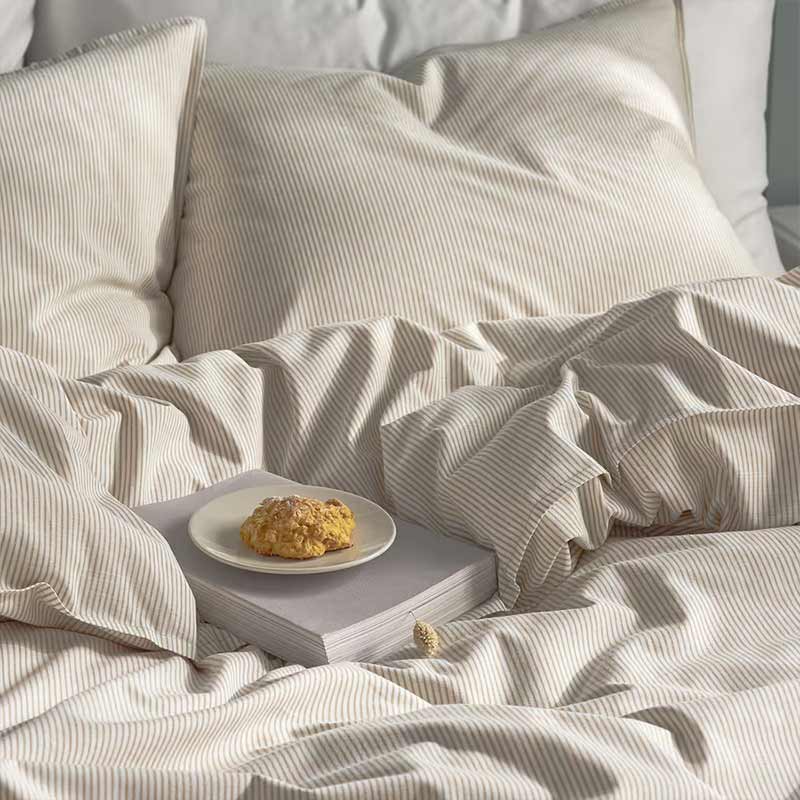 کاور لحاف و بالشت تک نفره ایکیا مدل IKEA BERGPALM