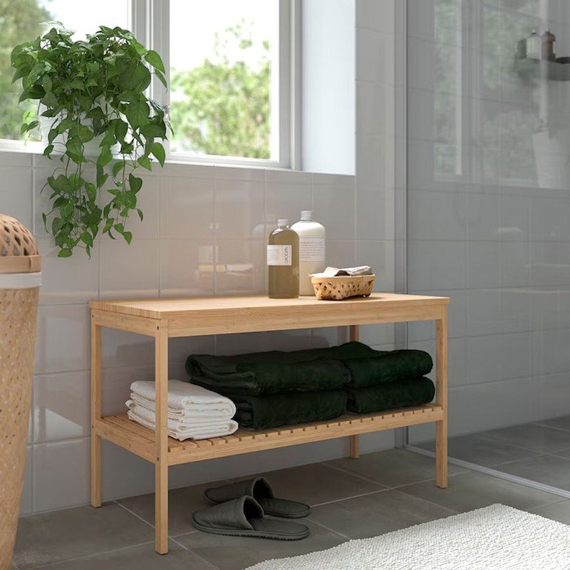 نیمکت بامبو ایکیا مدل IKEA RAGRUND