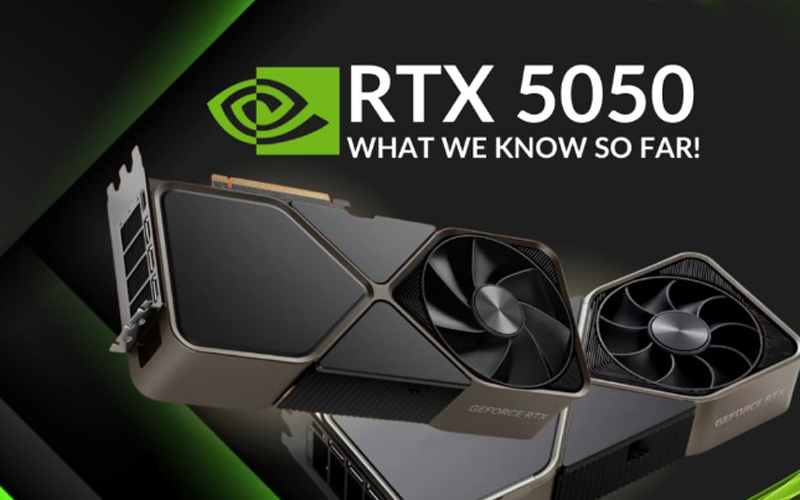 جزییاتی از کارت گرافیک انویدیا Geforce RTX 5050