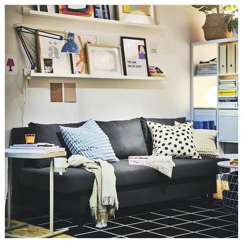 کاور کوسن ایکیا مدل IKEA SVARTPOPPEL